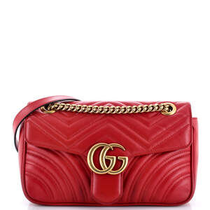 Gucci Gg Marmont Flap Bag Matelasse #203885G17B